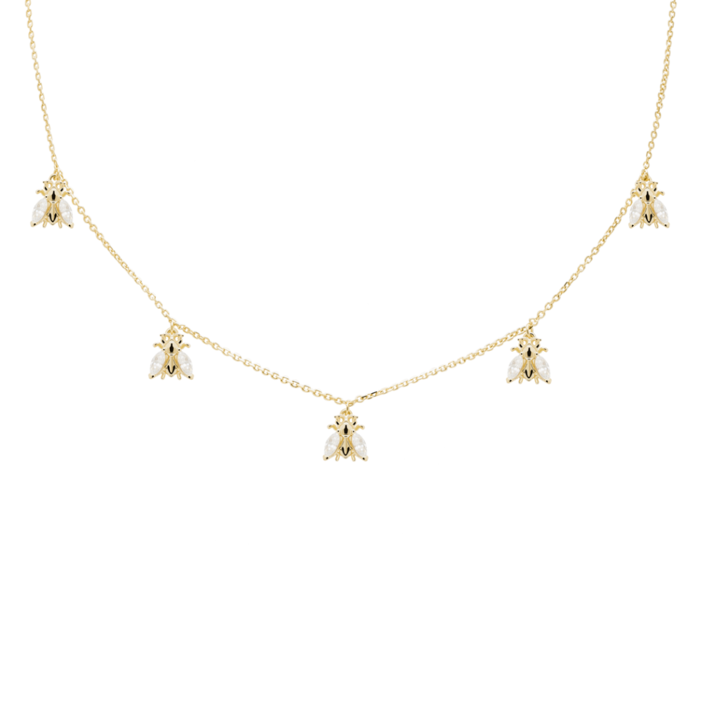  NEST Γυναικείο Κολιέ Επίχρυσο 18k Ασήμι 925 CO01-200-U