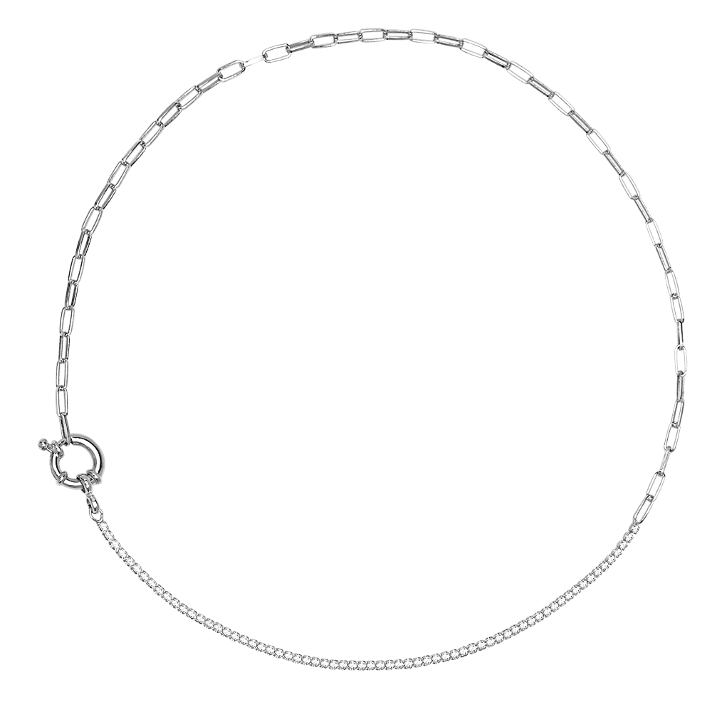  MIRAGE SILVER Γυναικείο Κολιέ  Ασήμι 925   