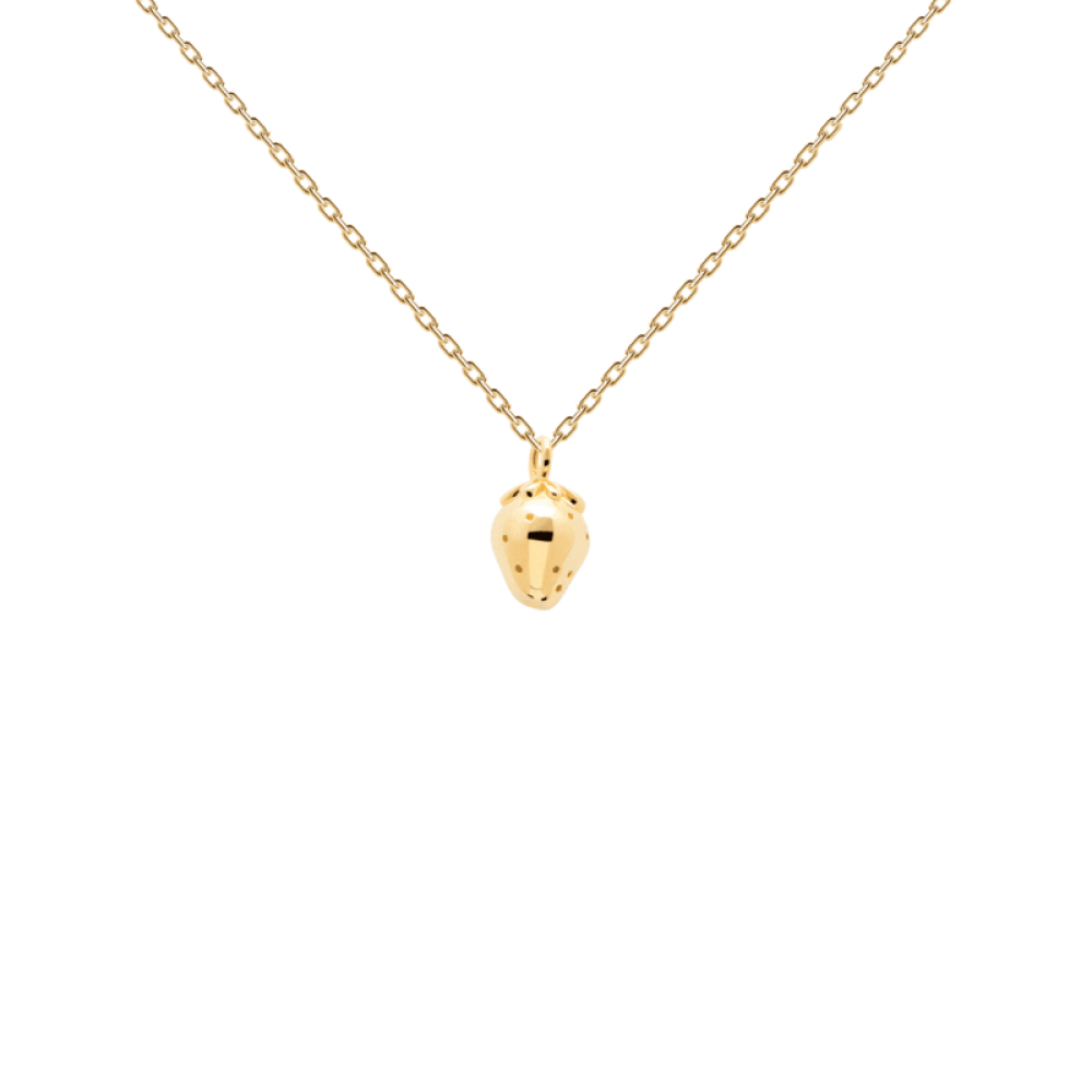  ΚΟΛΙΕ LA FRAISE GOLD Ασήμι 925 CO01-190-U  